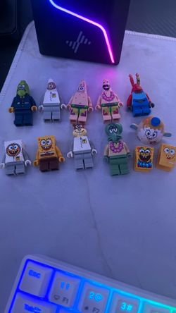 lego spongebob minifigures