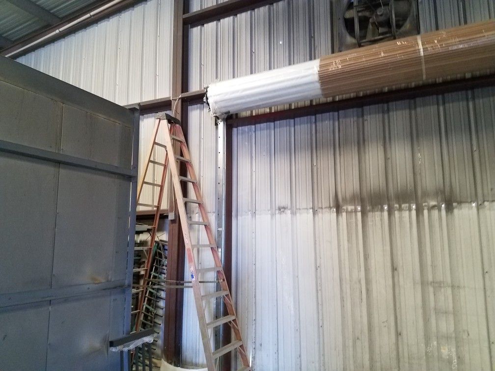 806"'wide x 8'high roll up door