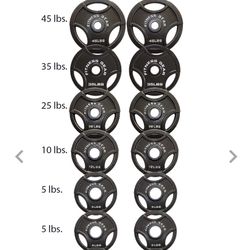 300lb. (total) Weight Set