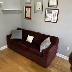 Axis 3-Seat Queen Sleeper Sofa With Pull Out Mattress | Crate & Barrel