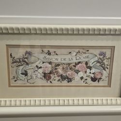 SAVON DE ROSE FRENCH FARMHOUSE PRINT!