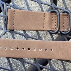 Apple Watch Retro Brown Leather Band 49/45/44/42