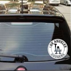 La Dodgers Decal 