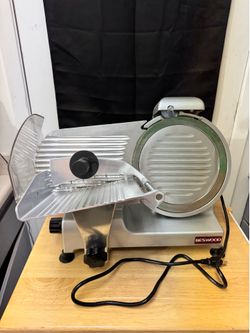 BESWOOD 10" Electric Deli Meat Slicer with Premium Chromium-plated Steel Blade 240W BESWOOD-250