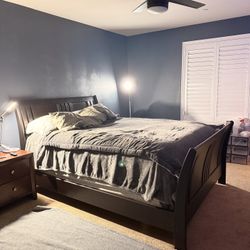 Bed Frame With Headboard 