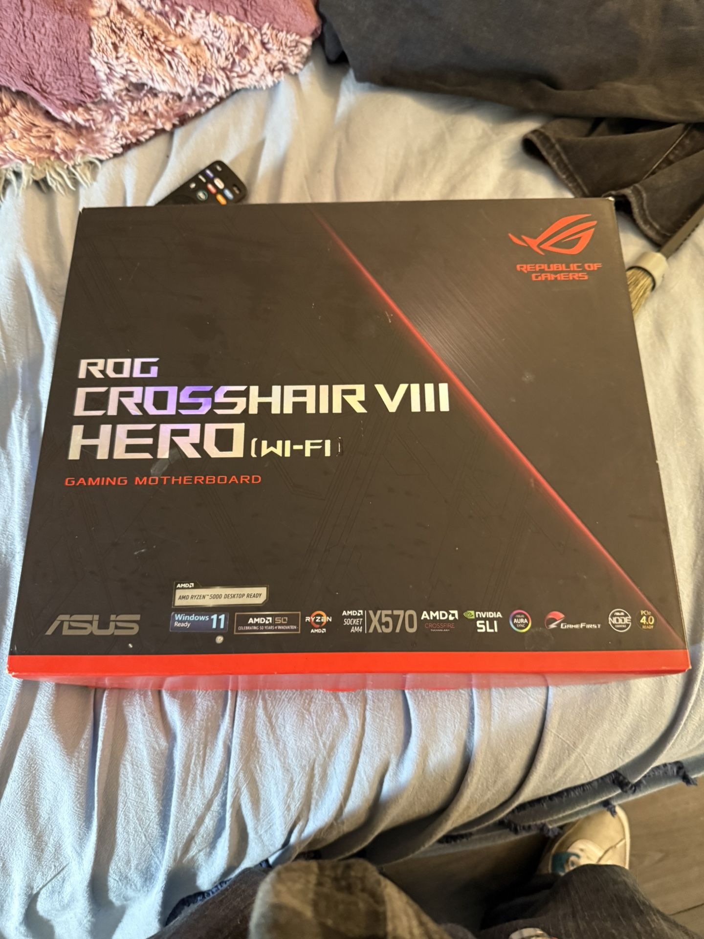  🔥 Ryzen 7 5800X + ROG Crosshair VIII Hero + 32 GB 3600 MHz + Samsung 500 GB NVMe – Local Pickup 