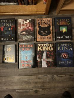 Stephen King Hardcover Novels