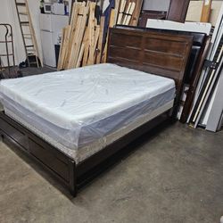 Queen Bed And Mattress 