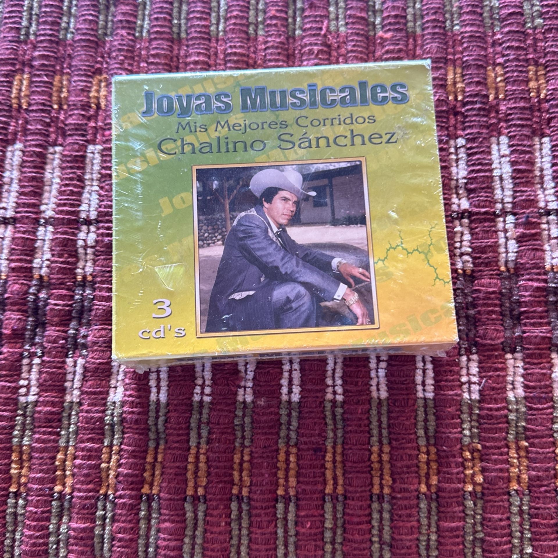 Joyas Musicales Chalino Sanchez New 3 CDs