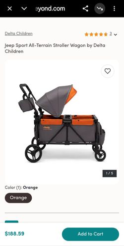 Jeep delta wagon /stroller