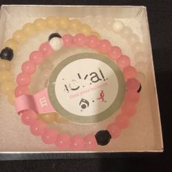 3 LOKAI Bracelets …size M