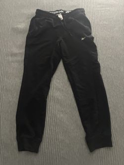 Reebok black sweatpants sweats Medium