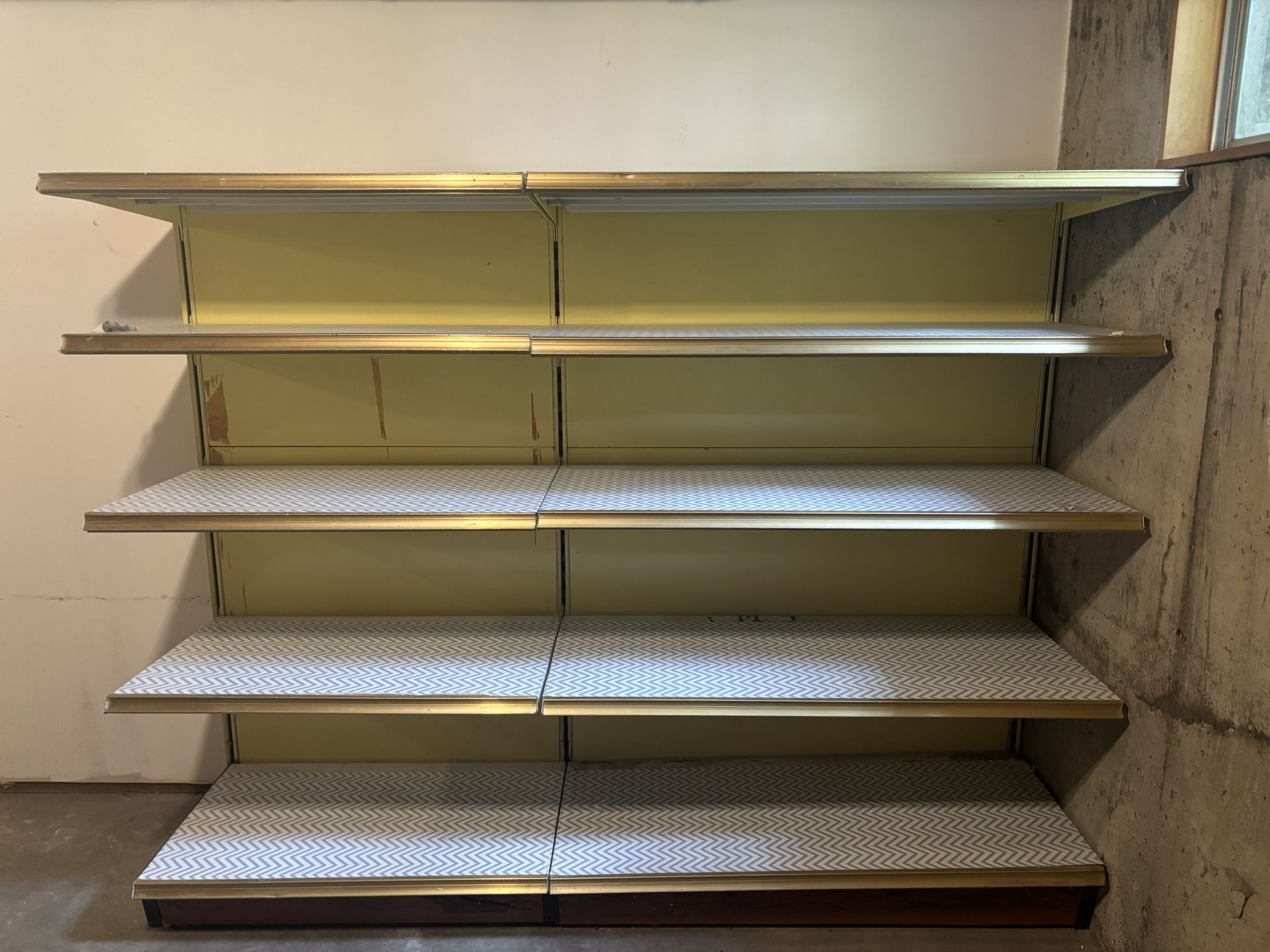 1950’s Retail Metal Store Shelving