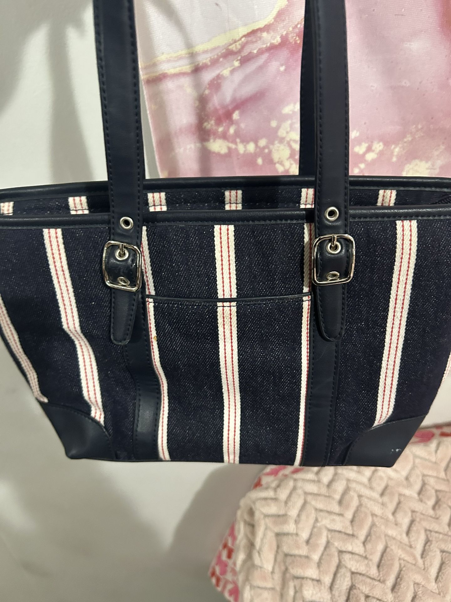 Blue Denim Bag 