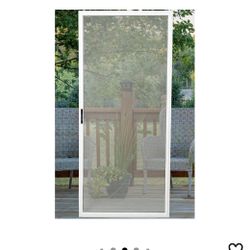 Heavy-duty patio door screen 41.81x77