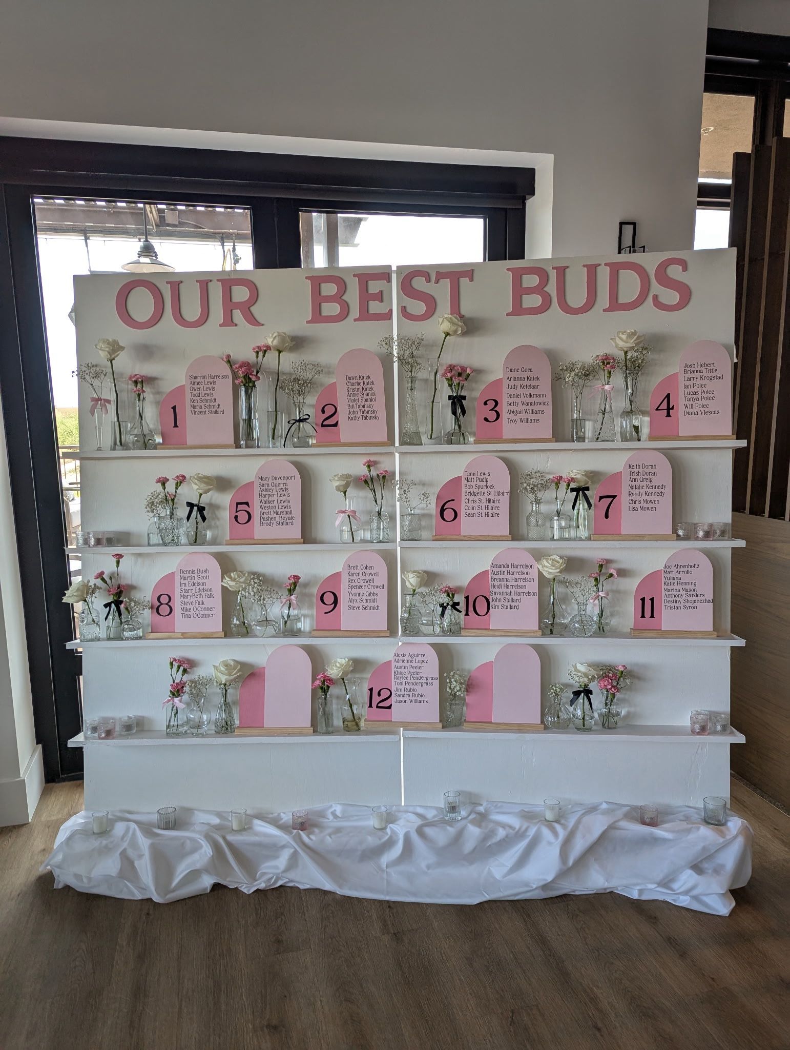 Wedding Seating Chart Board