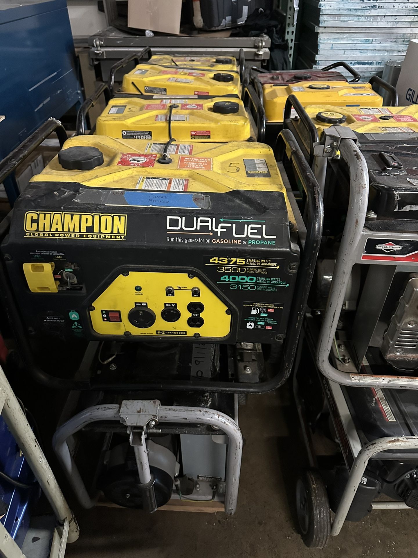Generators Mechanics Special