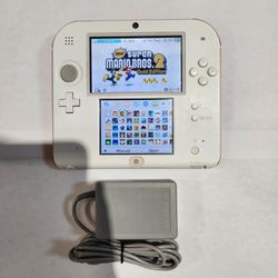 Nintendo 2DS w/ Stylus, Charger, & 128GB SD Card [650 Games Included] 