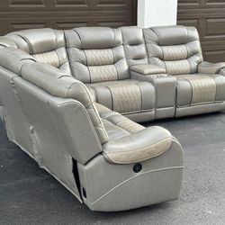 🛋️ Sofa/Couch Sectional - Recliners - Gray - Delivery Available 🚛