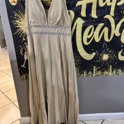 Gold Dress