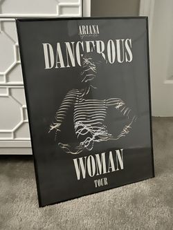 Ariana Grande Dangerous Woman Tour Poster