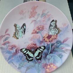 Vintage Rare Malachites Collector's Plate by Lena Liu