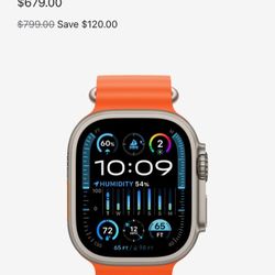 REFURBISHED APPLE WATCH ULRA 2 GPS 