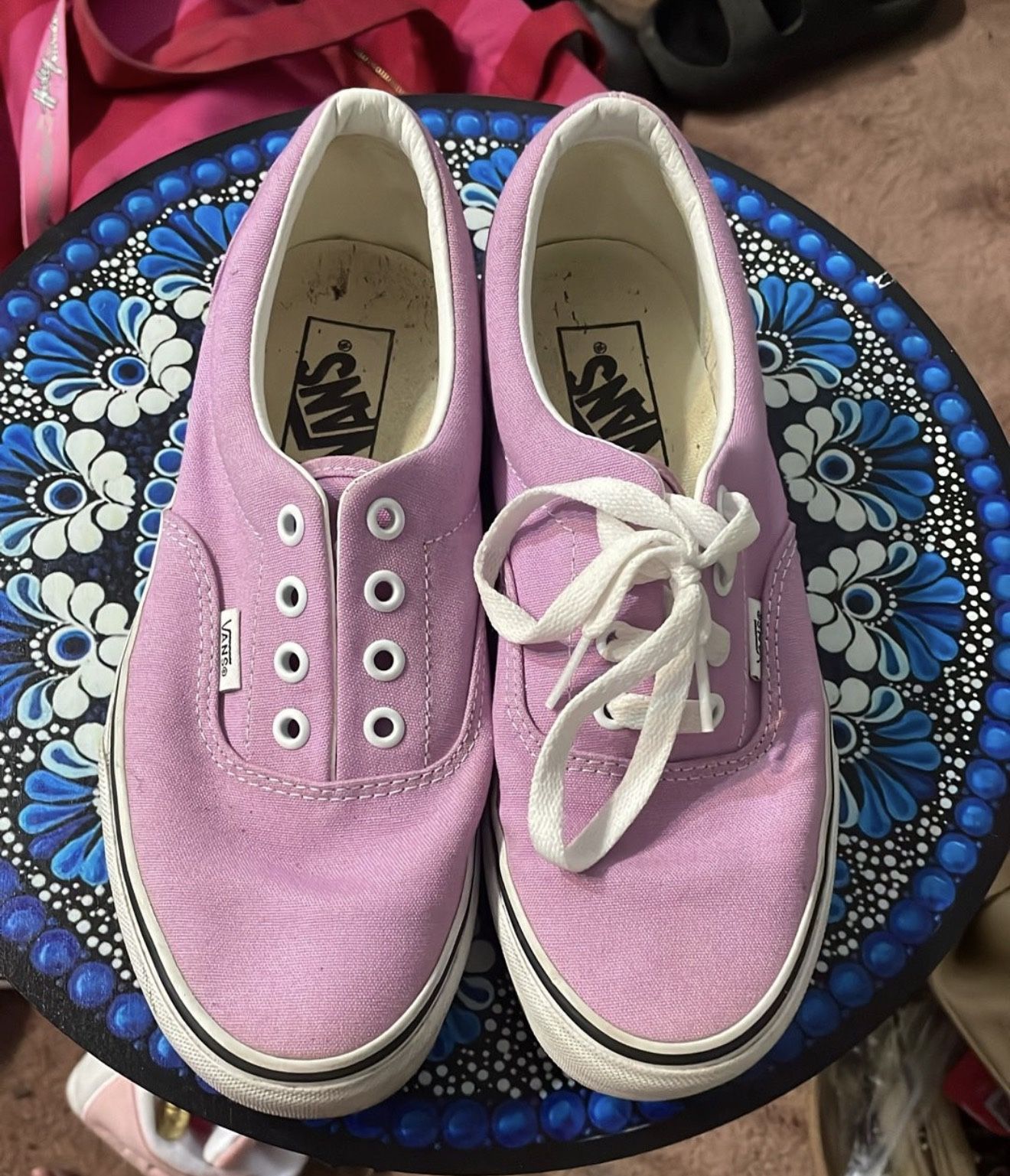 Vans Lavender Like New ladies size 7.5