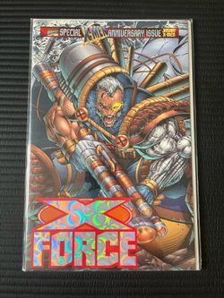 X-Force v1 #50 Special X-Men Anniversary Issue Vintage Marvel Comic Book