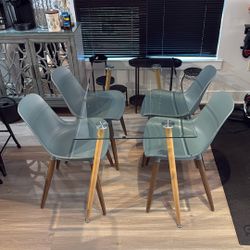Modern Glass Dining Table
