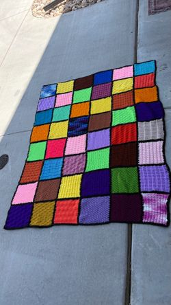 Handmade Blanket 68” x 54”