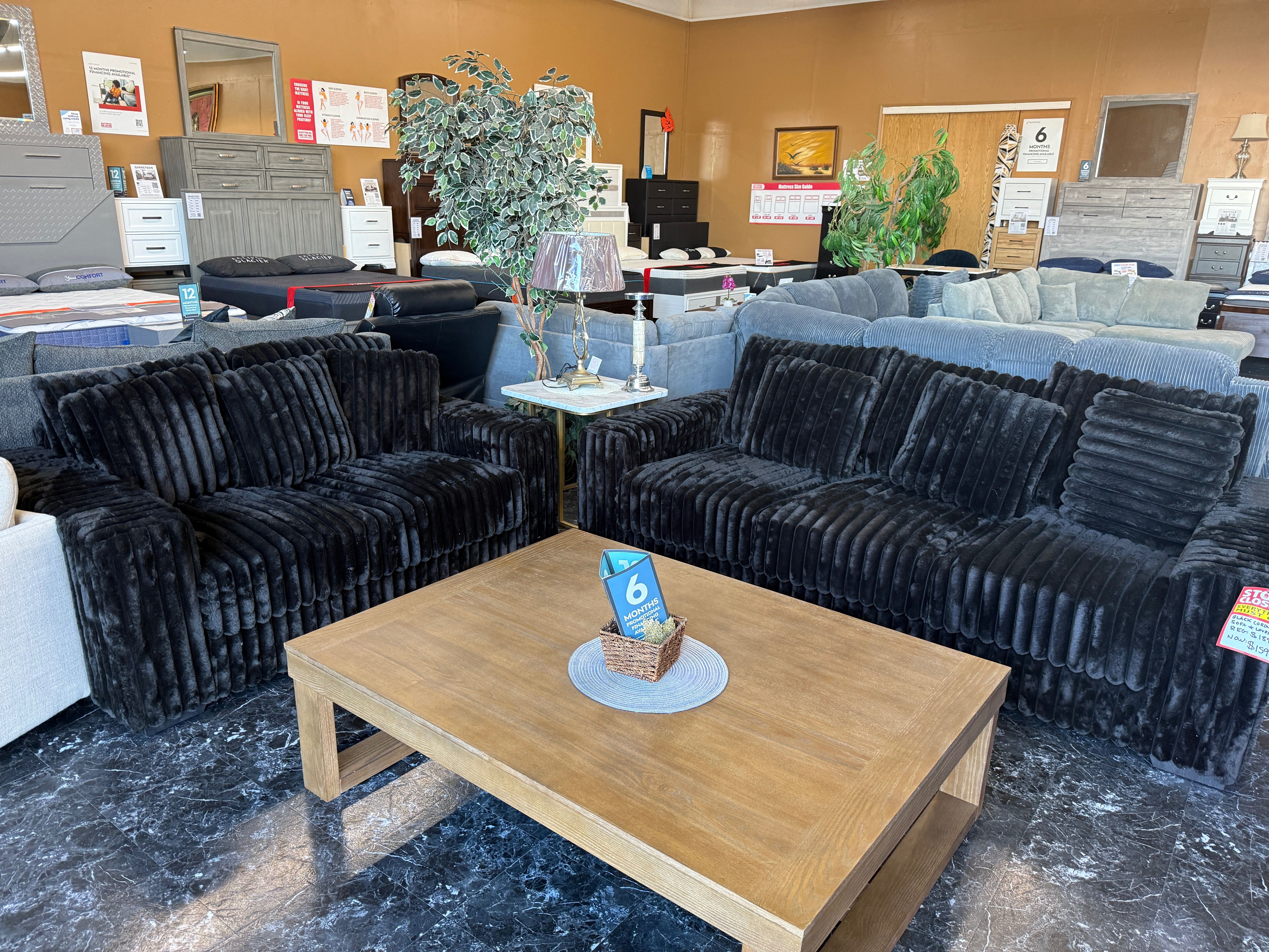 Corduroy Sofa Loveseat Set