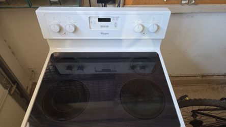 White stove