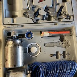 Air Spray Gun Kit And Small Gun