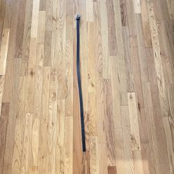 Women’s Black Leather Skinny Belt 