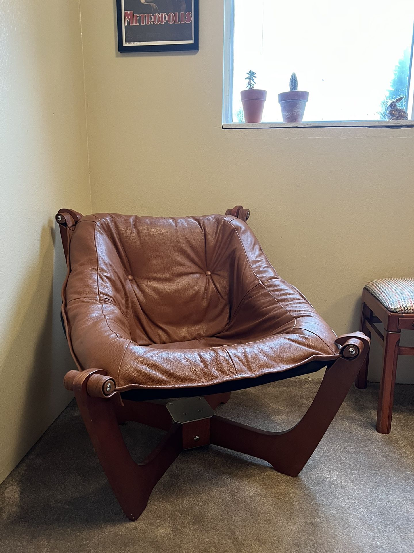 Mid Century Norwegian Design Dania Luna Low Back Chair