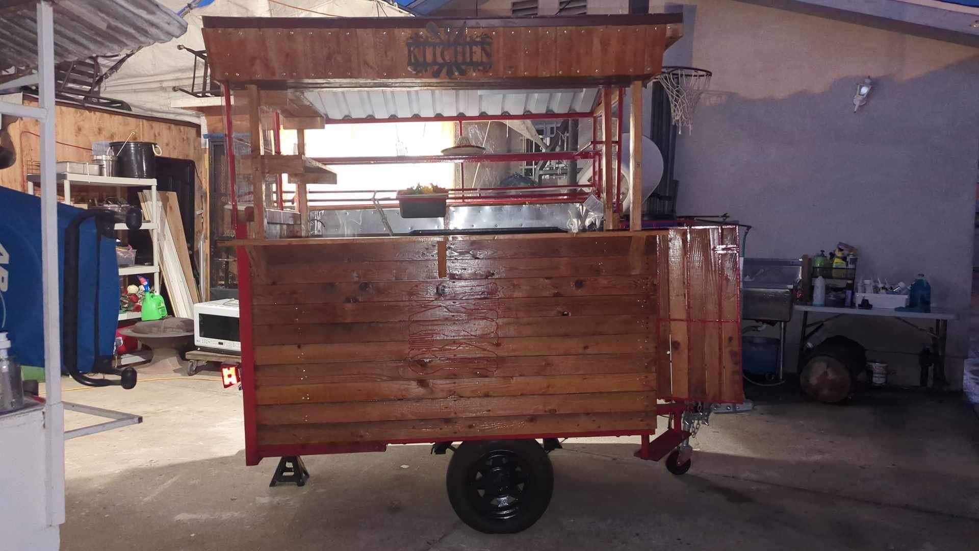 cute Little Food Trailer, PEQUEÑA TRAILA PARA COMIDA