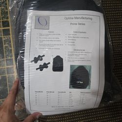 optima prime series adjustable compression back support