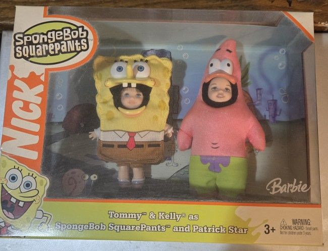 SpongeBob Barbie Kelly Dolls 2004