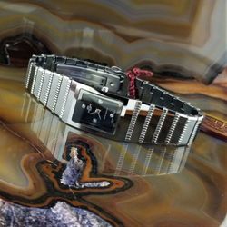 Womens ONISS Diamond Tungsten Steel Watch