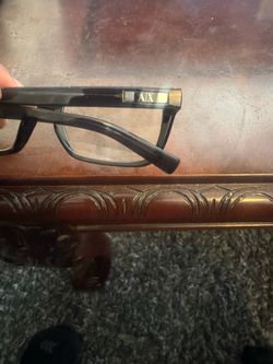 Armani Exchange A|X AX3007 Black Eyeglass Frames 53-17-145 w/ Case