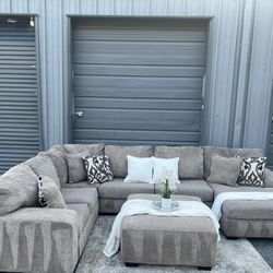 Sectional/couch/sofa,Grey, Ashely Furniture, Free Delivery