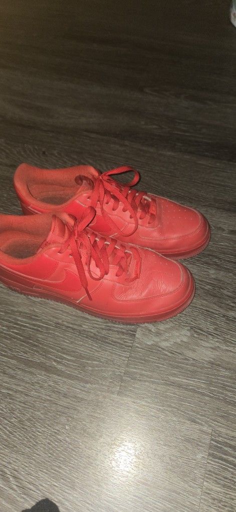 RED USED AIR FORCE 1