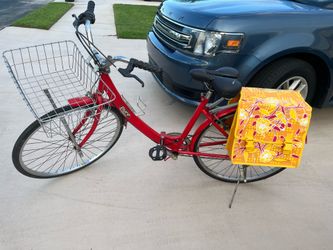 Red Adult Bike