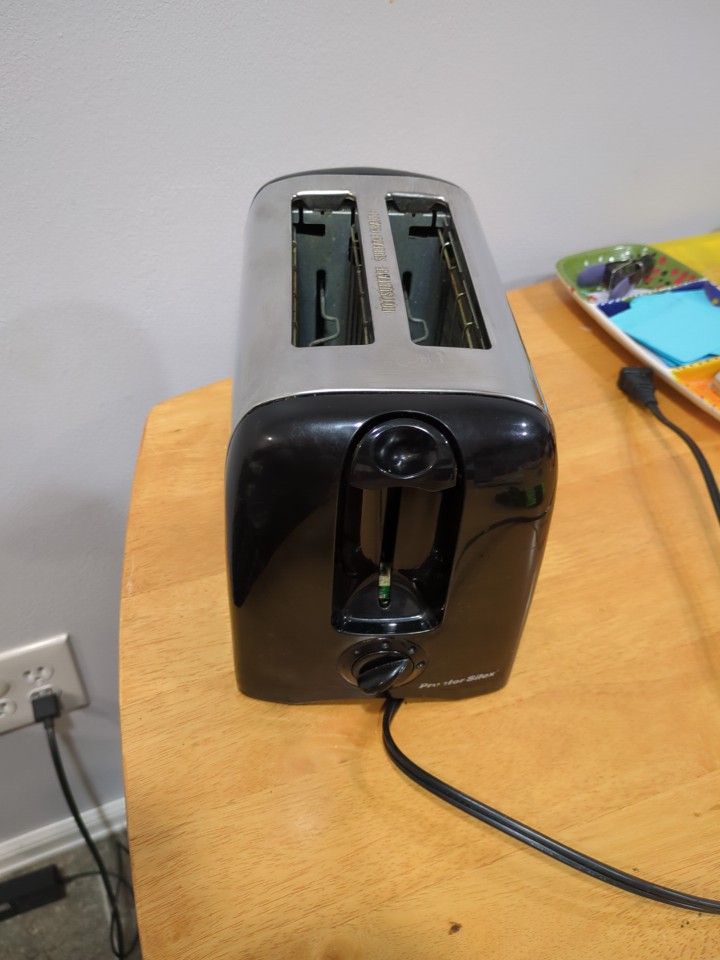 Two Slot Stainless Steel Toaster