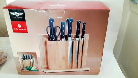 Knife block 9 set