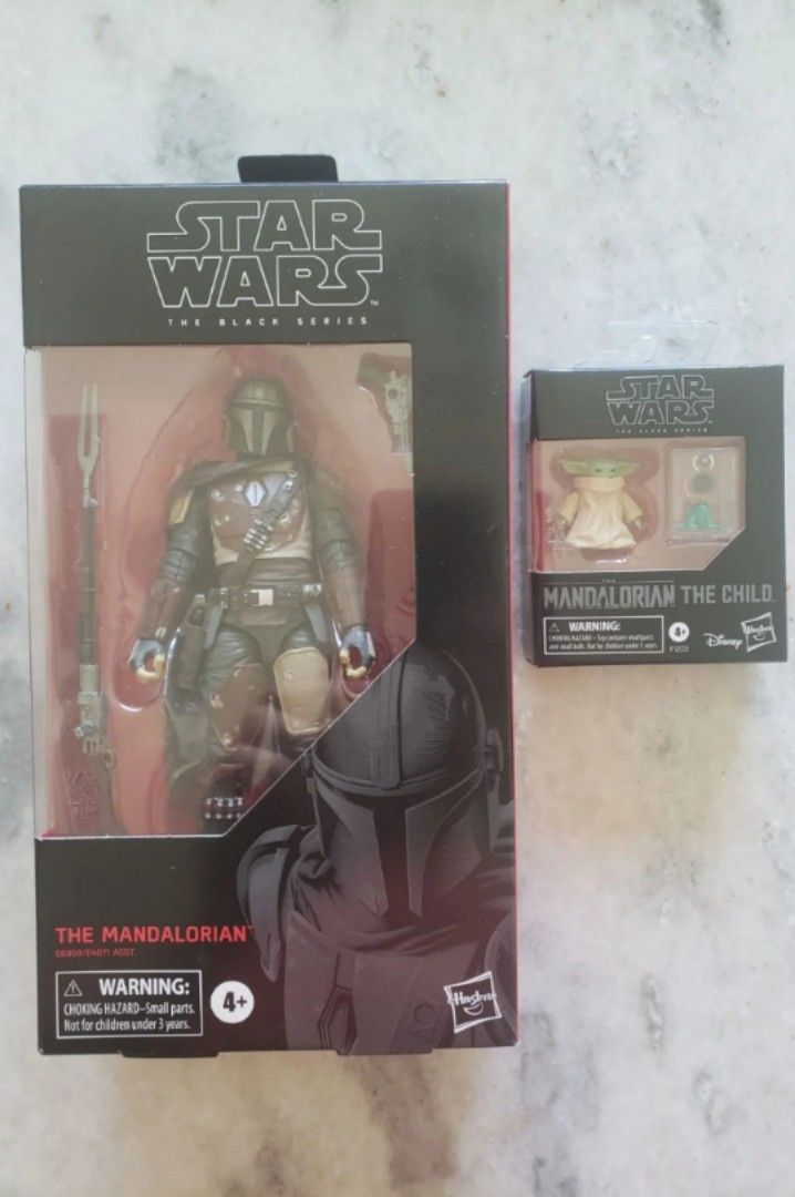 Star Wars Black Series The Mandalorian & The Child ( Baby Yoda ) Collectible Action Figure Toy