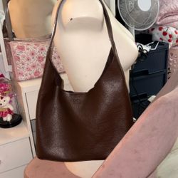 LUCKY BRAND BOHO BROWN LEATHER PURSE