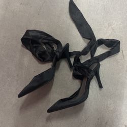 Nine West Satin High Heeled Shoes 6 1/2