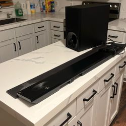 Sony Sound Bar And Speaker 